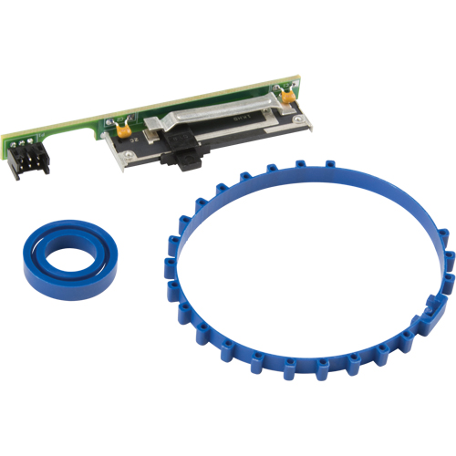 Potentiom&egrave;tre bleu et interrupteur complet D. Morneault & Fils