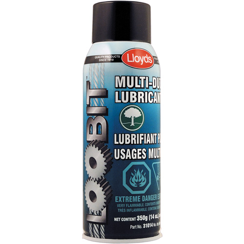 Lubrifiant polyvalent et appr&ecirc;t pour c&acirc;ble dacier, Canette a&eacute;rosol D. Morneault & Fils