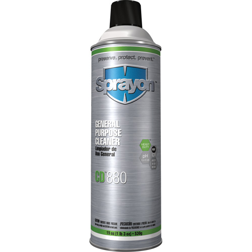 CD880 General Purpose Cleaner, Aerosol Can D. Morneault & Fils