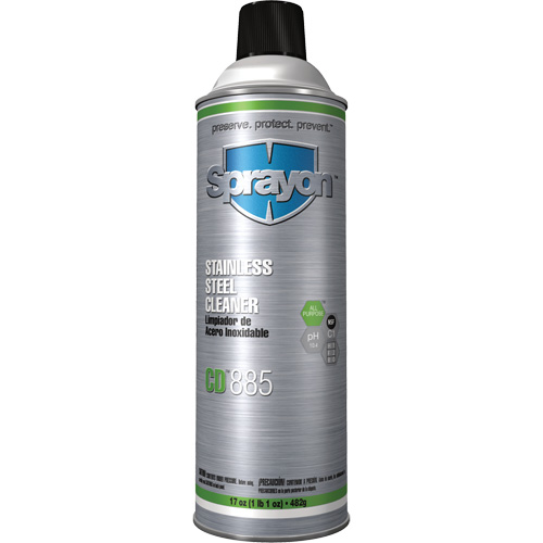 CD885 Stainless Steel Cleaner, 20 oz., Aerosol Can D. Morneault & Fils