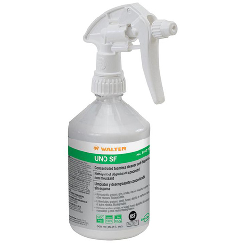 Uno S F Foamless Formulation Cleaner, Trigger Bottle D. Morneault & Fils