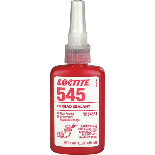 Scellant &agrave; filets 545 hydraulique/pneumatique, Bouteille, 50 ml, -54° C - 149° C/-65° F - 300° F D. Morneault & Fils