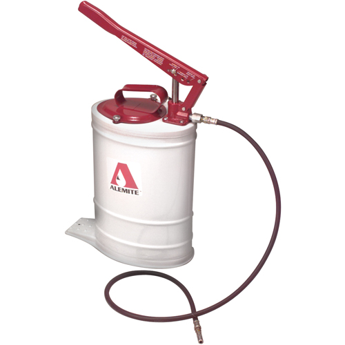 Manual Lubrication Pumps - Multi-Pressure Bucket Pumps, 1/3 oz./Stroke, Cast Iron D. Morneault & Fils