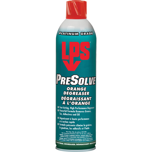 PreSolve&reg; Orange Degreaser, Aerosol Can D. Morneault & Fils