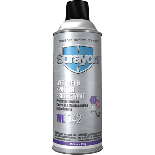WL942 Wet Weld Spatter Protectant, Aerosol D. Morneault & Fils