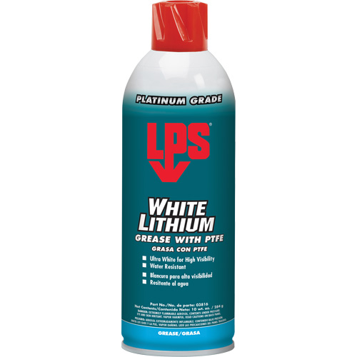 Graisse de Lithium blanche a/PTFE, Canette a&eacute;rosol D. Morneault & Fils