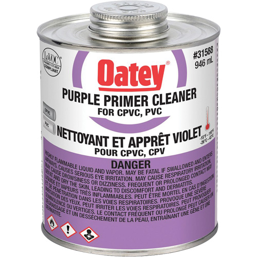 Purple Primer/Cleaner, 946 ml, Brush Top Can D. Morneault & Fils