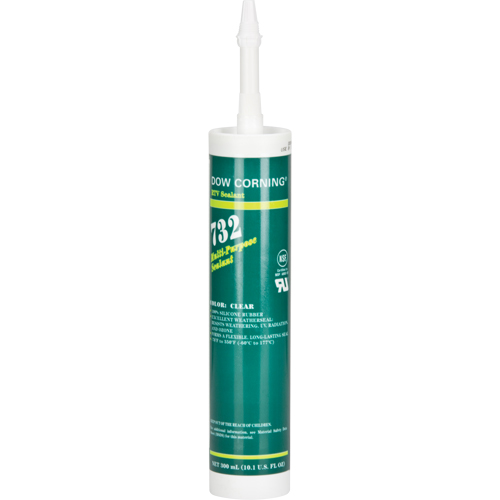 732 Silicone Sealant, Tube, Clear D. Morneault & Fils