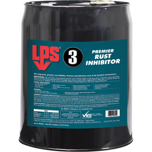 3&reg; Premier Rust Inhibitor, Pail D. Morneault & Fils