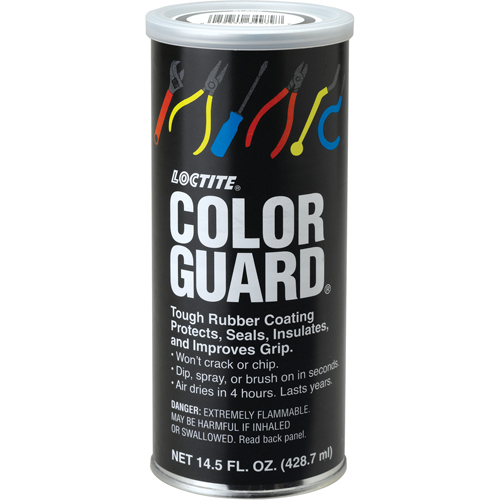 Rev&ecirc;tement de caoutchouc robuste Color Guard, Rouge, 14,5 oz liq., Canette D. Morneault & Fils
