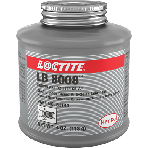 Copper Based Anti-Seize Lubricant, 4 oz., Brush Top Can, 1800°F (982°C) Max Temp. D. Morneault & Fils