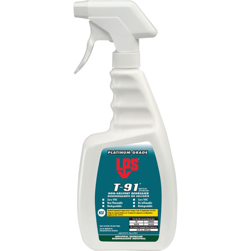 D&eacute;graissant sans solvant T-91, Bouteille &agrave; g&acirc;chette D. Morneault & Fils