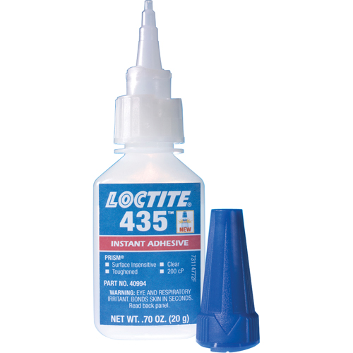 Adh&eacute;sif instantan&eacute;  431 pour toute surface, Transparent, Bouteille, 20 g D. Morneault & Fils
