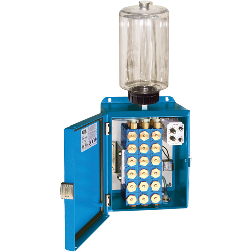 Syst&egrave;me de lubrification &agrave; 18 points D. Morneault & Fils