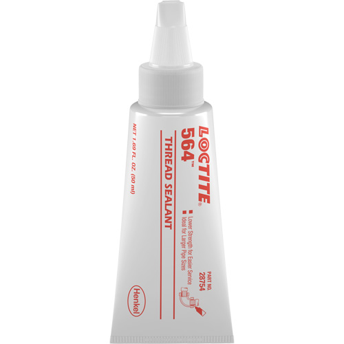 564 Thread Sealant, Tube, 50 ml, -53.9° C - 572° C/-65° F - 300° F D. Morneault & Fils