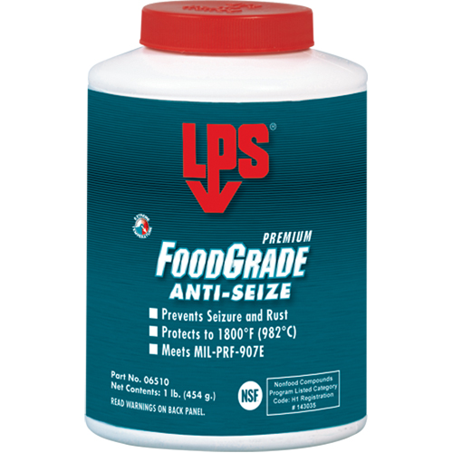 Food Grade Anti-Seize, 1 lb., Bottle D. Morneault & Fils