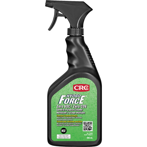 Nettoyants universels sans COV HydroForce, 946 ml, Bouteille &agrave; g&acirc;chette D. Morneault & Fils