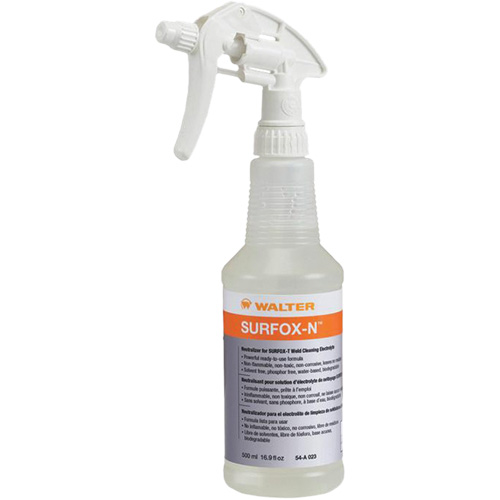 SURFOX-N Weld Cleaner, Trigger Bottle D. Morneault & Fils