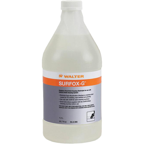 SURFOX-G Weld Cleaner, Bottle D. Morneault & Fils