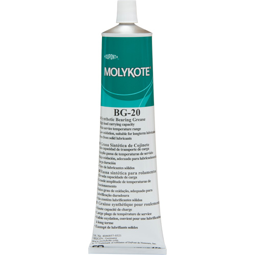 Molykote BG 20 High-Performance Synthetic Grease, 150 g, Bottle D. Morneault & Fils