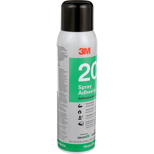 20 Heavy Duty Spray Adhesive, Clear, Aerosol Can D. Morneault & Fils
