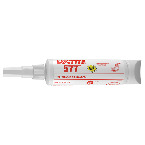 577 Thread Sealant, Tube, 250 ml, -53.88° C - 150° C/-65° F - 300° F D. Morneault & Fils