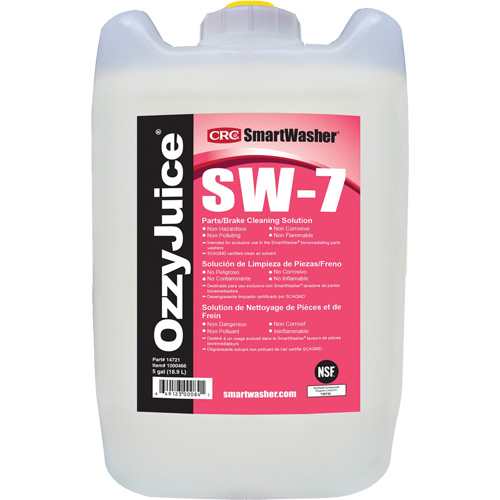 SmartWasher&reg; OzzyJuice&reg; Cleaning Solution, Jug D. Morneault & Fils