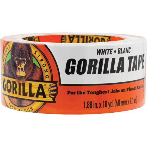 Duct Tape, 17 mils, White, 48 mm (2") x 9.14 m (30') D. Morneault & Fils