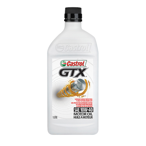 Huile &agrave; moteur 10W40 GTX, 1 L, Bouteille D. Morneault & Fils