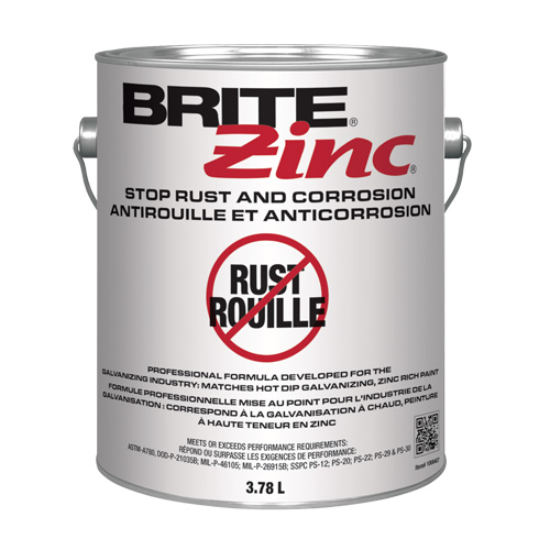 Inhibiteur de corrosion BRITE Zinc, Gallon D. Morneault & Fils