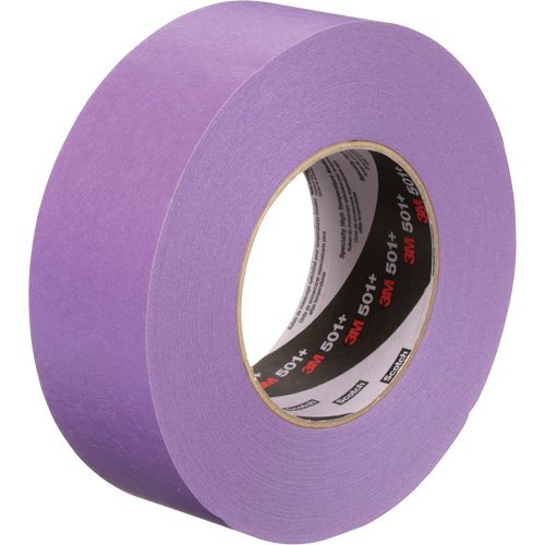 Ruban-cache sp&eacute;cialis&eacute; pour temp&eacute;rature &eacute;lev&eacute;e 501+, 36 mm (1-1/2") x 55 m (180'), Mauve D. Morneault & Fils