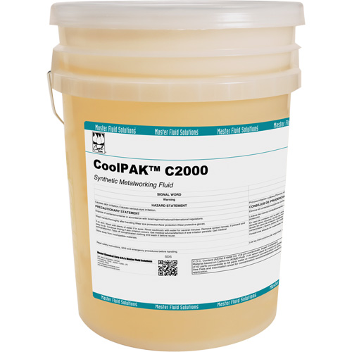 Liquide pour le travail des m&eacute;taux synth&eacute;tique CoolPAK, Seau D. Morneault & Fils