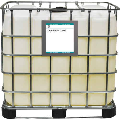 Liquide pour le travail des m&eacute;taux synth&eacute;tique CoolPAK, R&eacute;servoir GRV D. Morneault & Fils