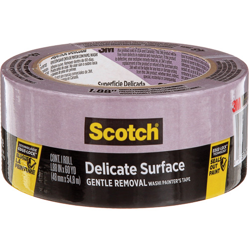 Scotch&reg; Delicate Surface Painter's Tape 2080, 48 mm (1-7/8") x 55 m (180'), Purple D. Morneault & Fils