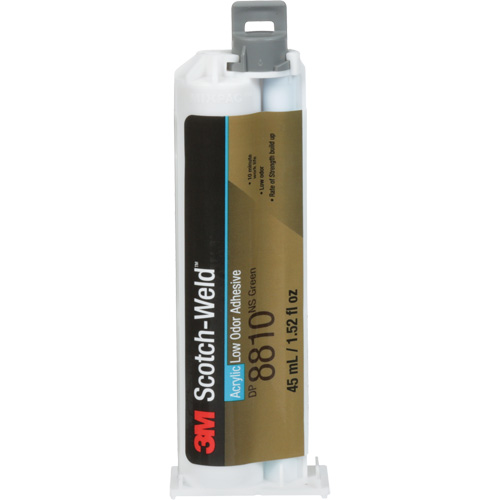 Scotch-Weld Low-Odour Adhesive, Two-Part, Dual Cartridge, 45 ml, Green D. Morneault & Fils