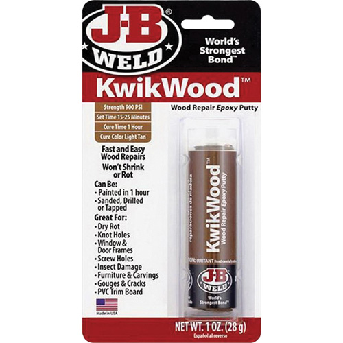 KwikWood Epoxy, 2 oz., Stick, Tan D. Morneault & Fils