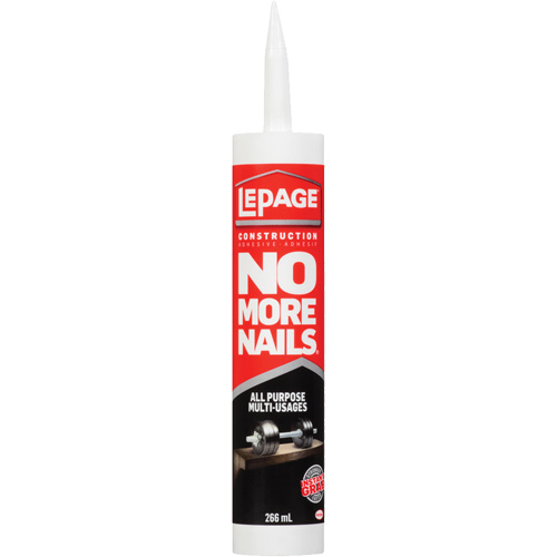 Adh&eacute;sif de construction multi-usages No More Nails D. Morneault & Fils