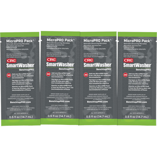 Agent nettoyant antimicrobien MicroPro Pack, 0,5 oz, Pochette D. Morneault & Fils