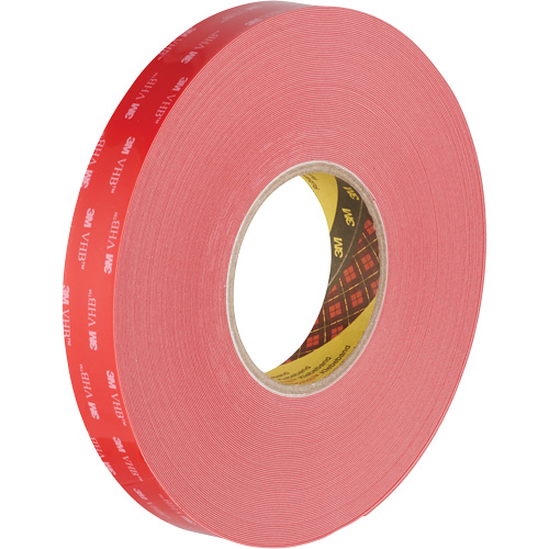 Ruban VHB, 32,9 m (108') lo x 1117,6 mm (44") la, 0,015 mm, Acrylique D. Morneault & Fils