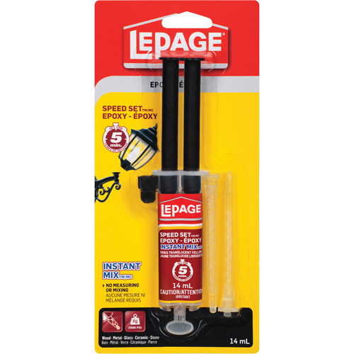 Speed Set Epoxy, 14 ml, Epoxy, Two-Part, Off-White D. Morneault & Fils