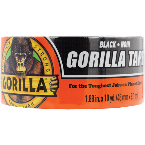 Duct Tape, 17 mils, Black, 48 mm (2") x 9.14 m (30') D. Morneault & Fils