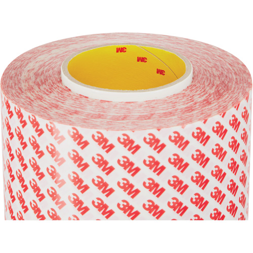 Ruban adh&eacute;sif double face, Polyester, 1540 mm (60,62") la x 50 m (164') lo, 8 mils &eacute;pais D. Morneault & Fils