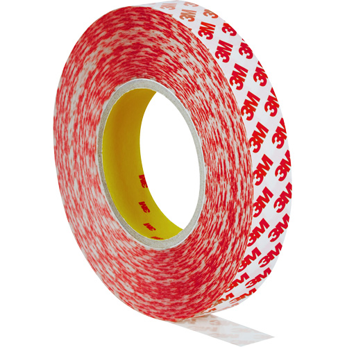 Ruban adh&eacute;sif double face, Polyester, 25 mm (0,98") la x 50 m (164') lo, 8 mils &eacute;pais D. Morneault & Fils