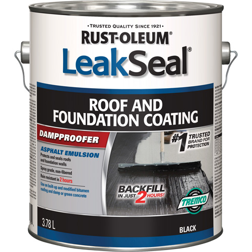 Rev&ecirc;tement de plancher et fondation LeakSeal D. Morneault & Fils
