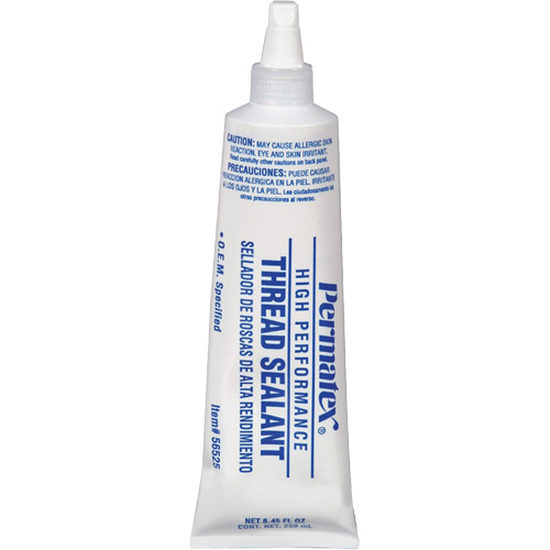 Scellant pour filetage haute performances, Tube, 250 ml, -54° C - 149° C/-65° F - 300° F D. Morneault & Fils