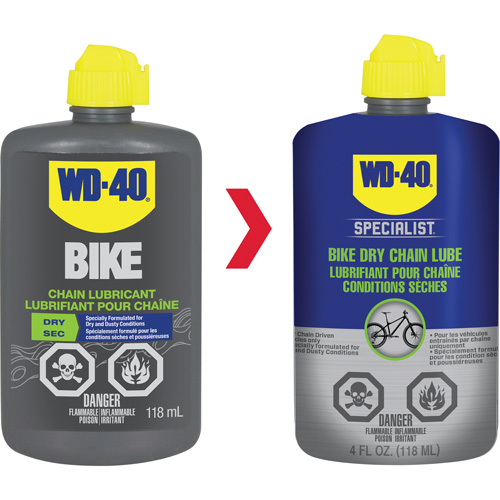 Bike Dry Chain Lubricant, Bottle D. Morneault & Fils