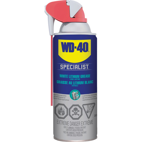 Specialist&reg; High-Performance White Lithium Grease, Aerosol Can D. Morneault & Fils