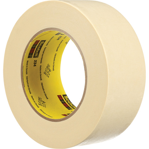 234 Masking Tape, 72 mm (3") x 55 m (180'), White D. Morneault & Fils