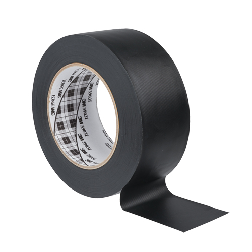 3903 Vinyl Duct Tape, 1245 mm (49") W x 46 m (151') L, 6.5 mils, Black D. Morneault & Fils