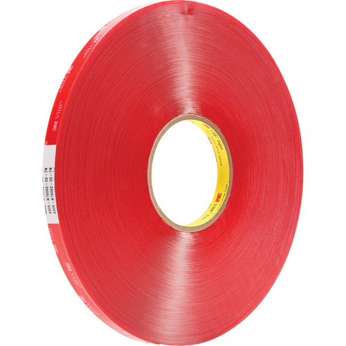 VHB Tape, 66 m (216') L x 6 mm (1/4") W, 23 mils, Acrylic D. Morneault & Fils